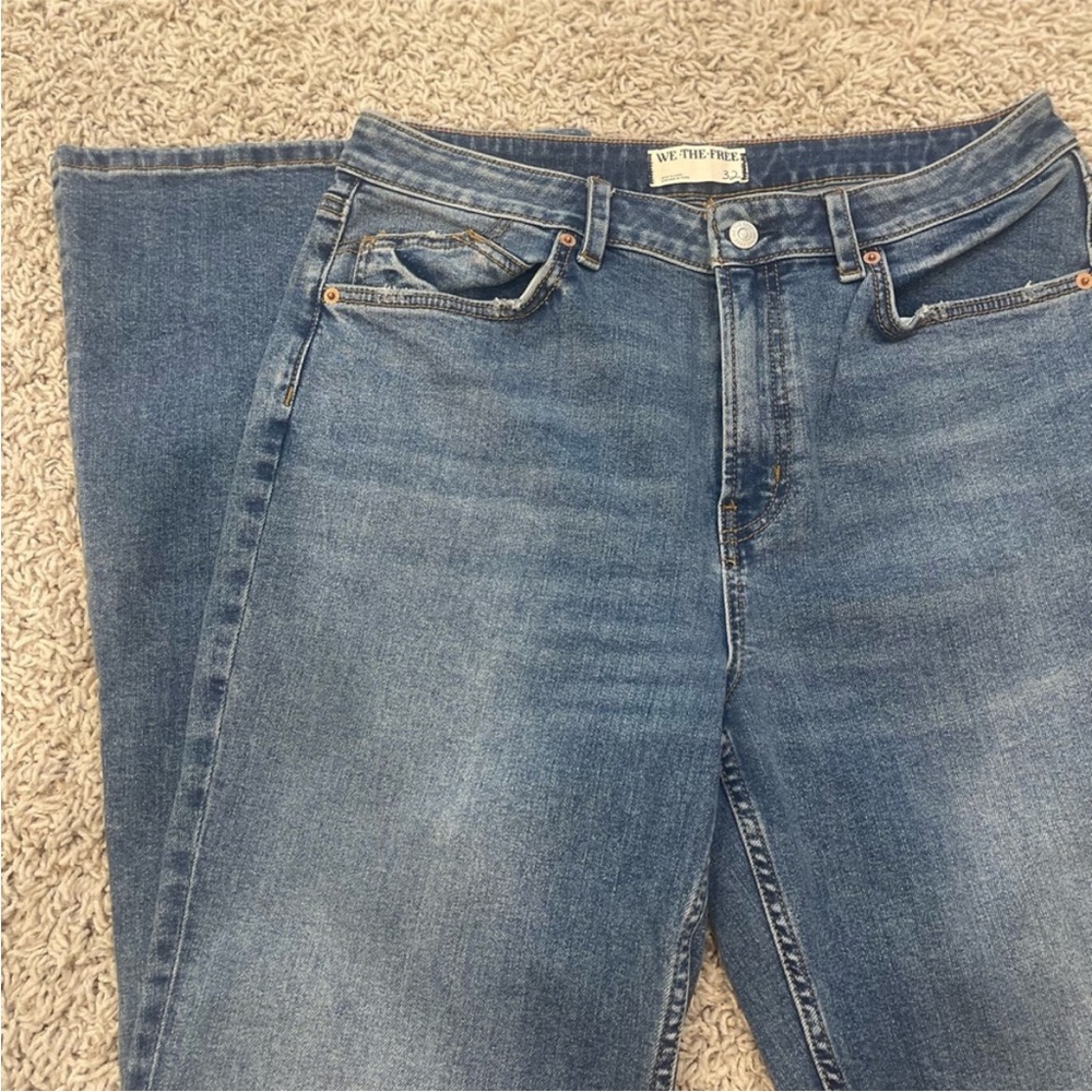 Free People We The Free curvy flare jeans - Picture 7 of 13